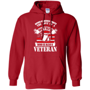 Never Underestimate the Love of a Mother, Who is also a Veteran Hoodie