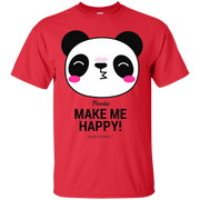 Pandas Make Me happy, You Not so Much Unisex T-Shirt