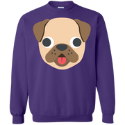 Pug Face Emoji Sweatshirt