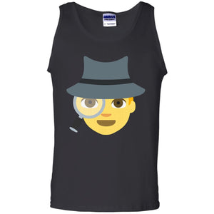 Yellow Spy Emoji Tank Top