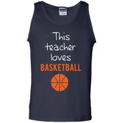 This Teacher Loves Basketball Tank Top