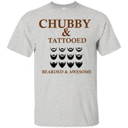 Chubby & Tattooed, Bearded & Awesome T-Shirt