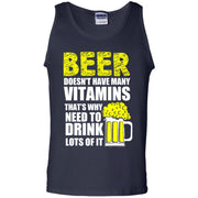 Beer Doesn’t Have Many Vitamins Tank Top