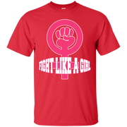Fight Like a Girl Women’s Day Protest T-Shirt