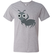 Waving Ant Emoji Men’s V-Neck T-Shirt