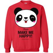 Pandas Make Me happy, You Not so Much Sweatshirt