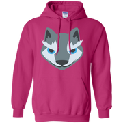 Wolf Face Emoji Hoodie