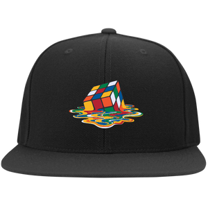 Melting Rubix Cube Flex Fit Cap