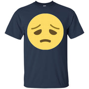 Saddened Emoji Face T-Shirt