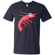 Shrimp Emoji Men’s V-Neck T-Shirt