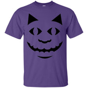 Halloween Cat Face T-Shirt