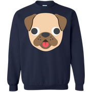 Pug Face Emoji Sweatshirt