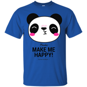 Pandas Make Me happy, You Not so Much Unisex T-Shirt