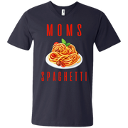 Moms Spaghetti Meme Men’s V-Neck T-Shirt