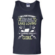 Tent Pitching Camping Kinda Girl Tank Top