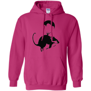 Banksy’s Parachuting Rat Hoodie