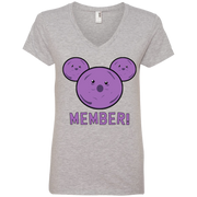 Member! 3 Member Berries Ladies’ V-Neck T-Shirt