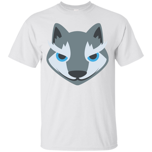 Wolf Face Emoji T-Shirt