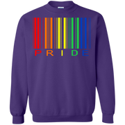 PRIDE Barcode LGBTQ Pride Sweatshirt