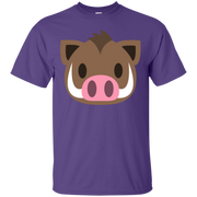 Wart Hog Emoji T-Shirt