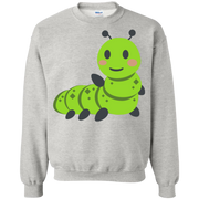 Waving Caterpillar Emoji Sweatshirt