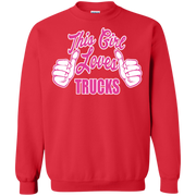 This Girl Loves Trucks Sweatshirt