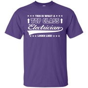 This is What a Top Class Electrician Looks Like T-Shirt
