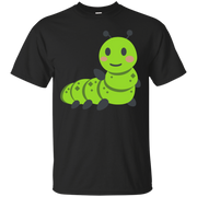 Waving Caterpillar Emoji T-Shirt