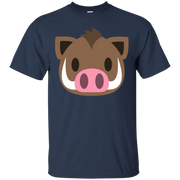 Wart Hog Emoji T-Shirt