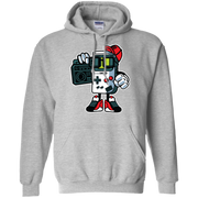 Retro Gamer Kid Cartoon Hoodie