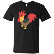 Cock Emoji Mens V-Neck T-Shirt