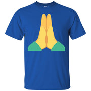 Emoji Yellow Prayer Hands T-Shirt