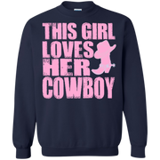 This Girl Loves Her Cowboy Sweatshirt