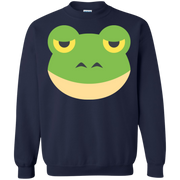 Frog Face Emoji Sweatshirt
