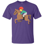 Horse Racing Emoji T-Shirt