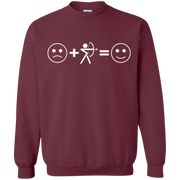 Sad + Archery = Happy Sweatshirt