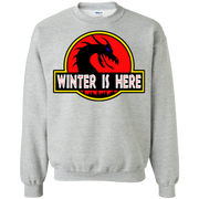 Winter is Here! Dracarys Mother of Dragons Park Jurassic Parody Sweatshirt