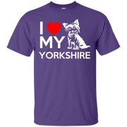 I Love My Yorkshire Dog T-Shirt