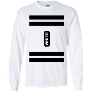 White Crayon Costume Long Sleeve T-Shirt