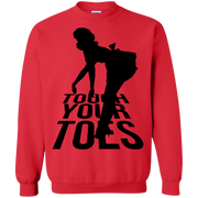 Touch Your Toes Vintage Girl Sweatshirt