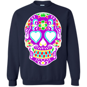 Colorful Skull Art Sweatshirt