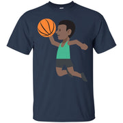 Basketball Slam Dunk Emoji T-Sihirt