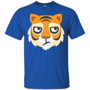 Tiger Face Emoji_T Shirt_navy