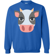 Cow Face Emoji Sweatshirt