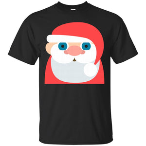 White Santa Emoji T-Shirt