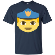 Yellow Policeman Emoji T-Shirt