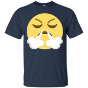 Puffing Smoke Emoji Face T-Shirt