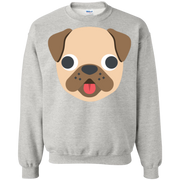 Pug Face Emoji Sweatshirt