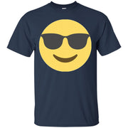 Sunglasses Emoji Face T-Shirt