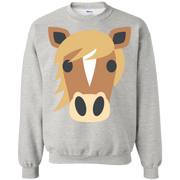 Horse Face Emoji Sweatshirt